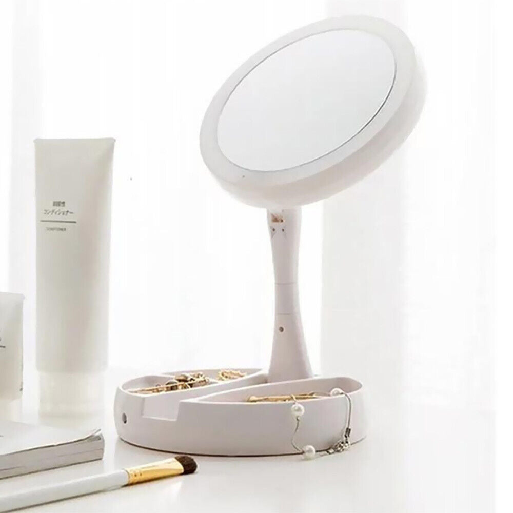 Foldable LED Makeup Vanity Mirror - Madina Gift