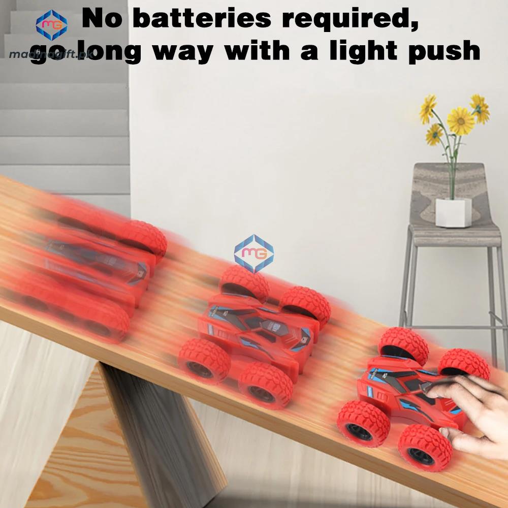 Friction Powered Waterproof Fall Rotating Cars - 6603B - Madina Gift