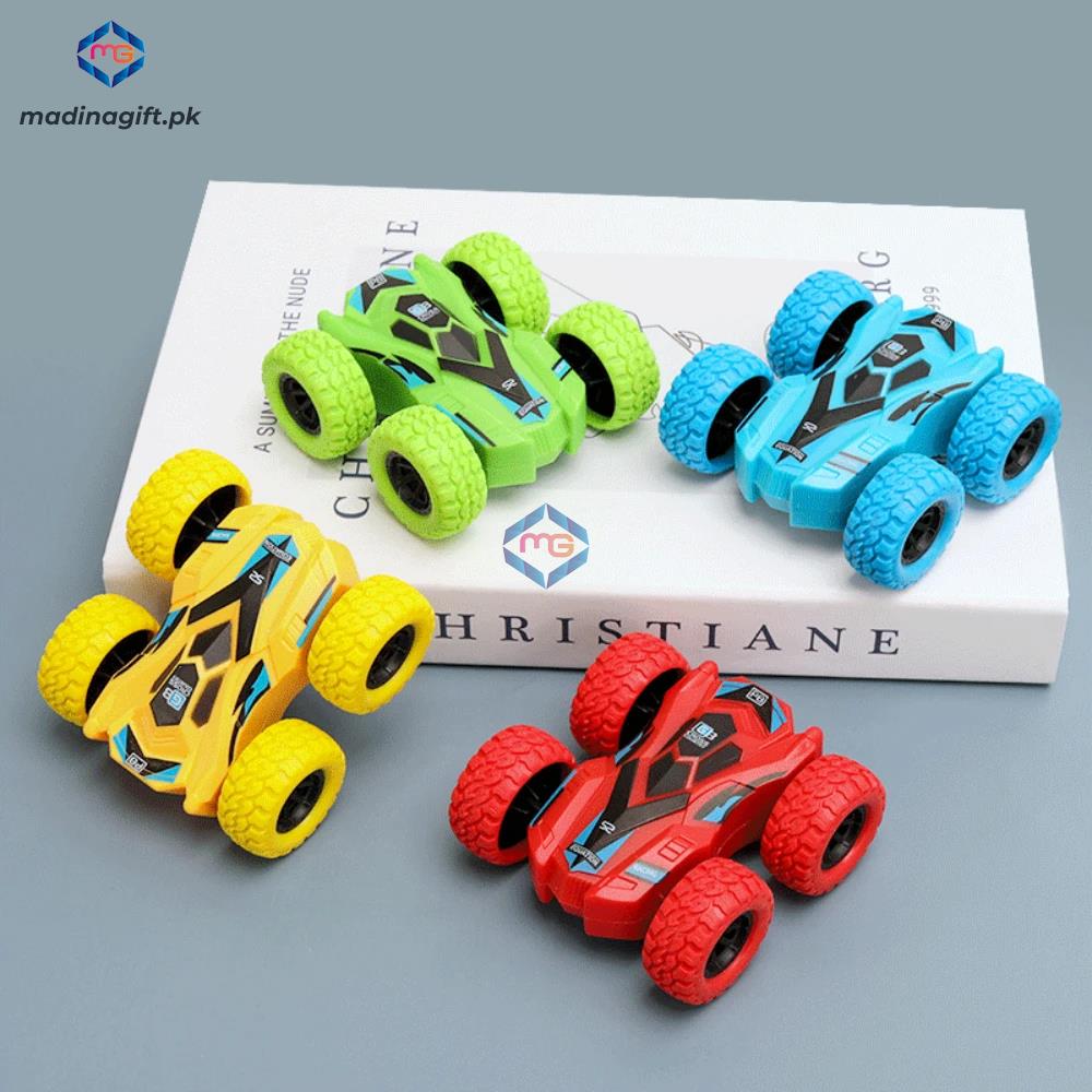 Friction Powered Waterproof Fall Rotating Cars - 6603B - Madina Gift