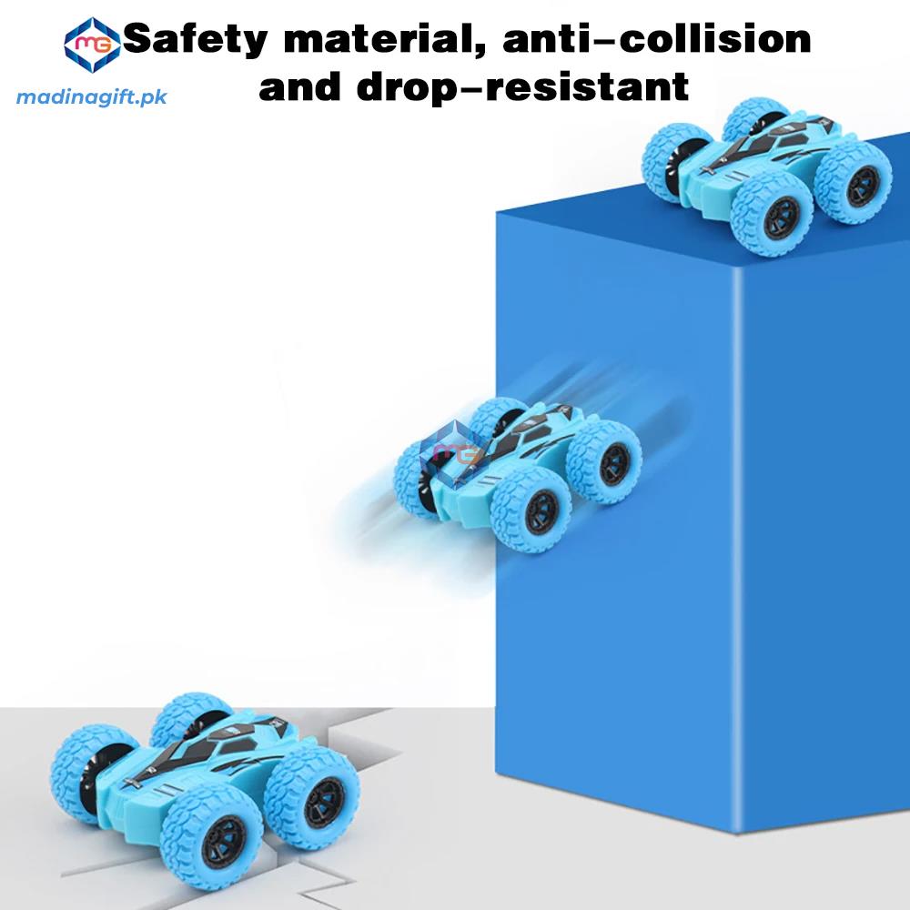 Friction Powered Waterproof Fall Rotating Cars - 6603B - Madina Gift