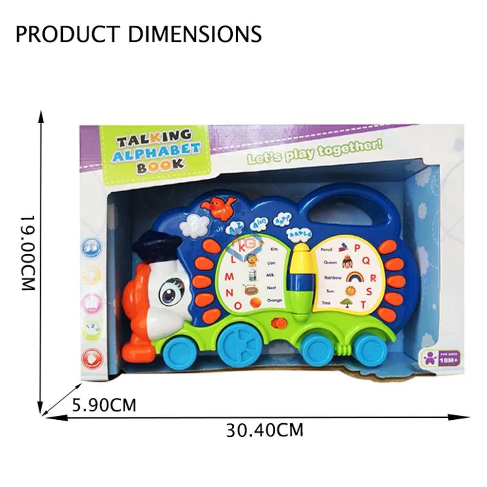 Talking Alphabet Book - 1689E - Madina Gift