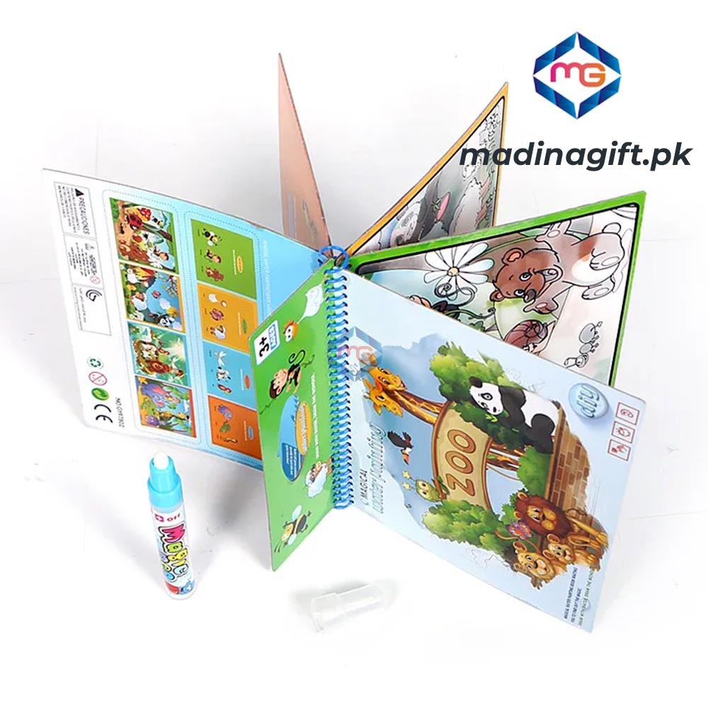 Water Doodle Coloring ABC Book - GY9780 - Madina Gift