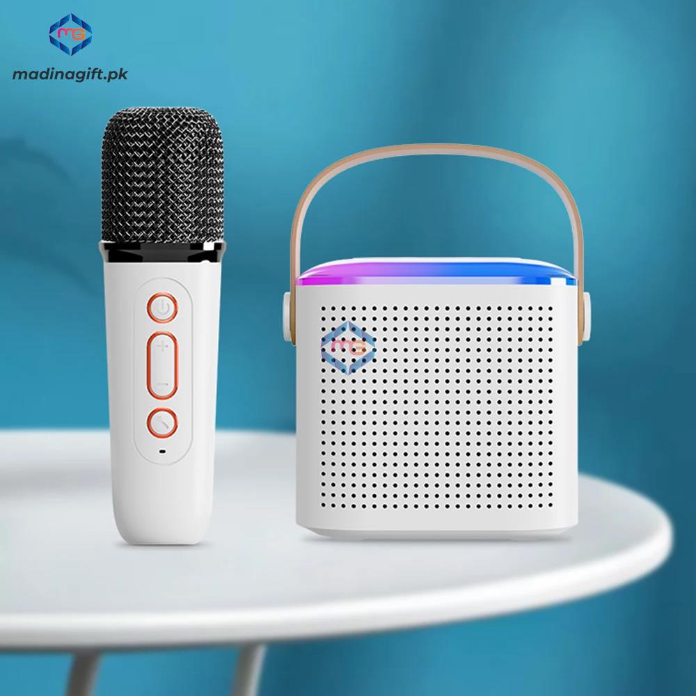 Wireless Karaoke Speaker With Microphone Y1 - Madina Gift
