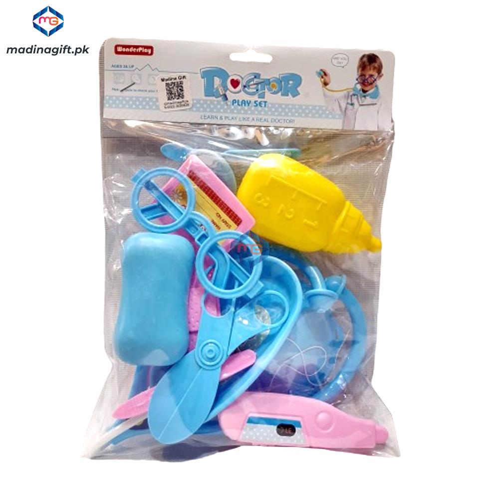 Wonder Play Doctor Set 13 Accessories - Madina Gift