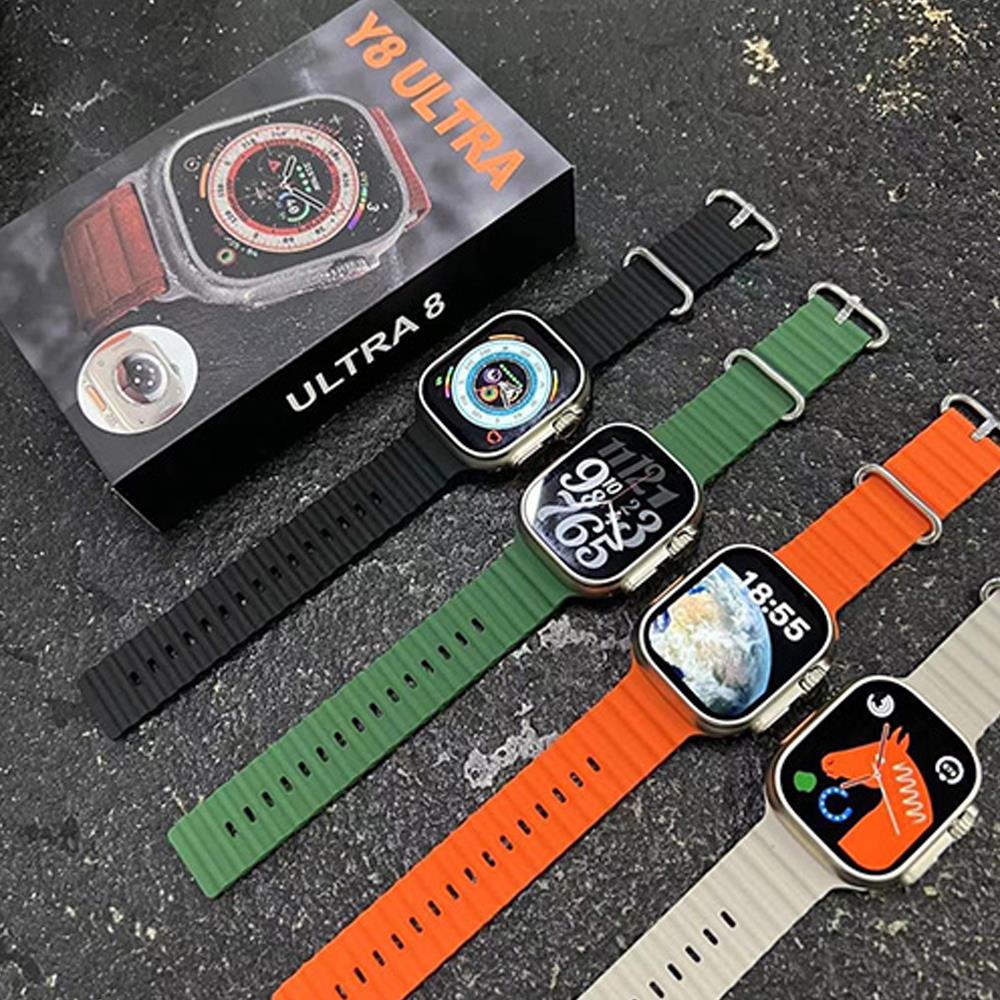 Y8 Ultra Smart Watch Series 8 - Madina Gift