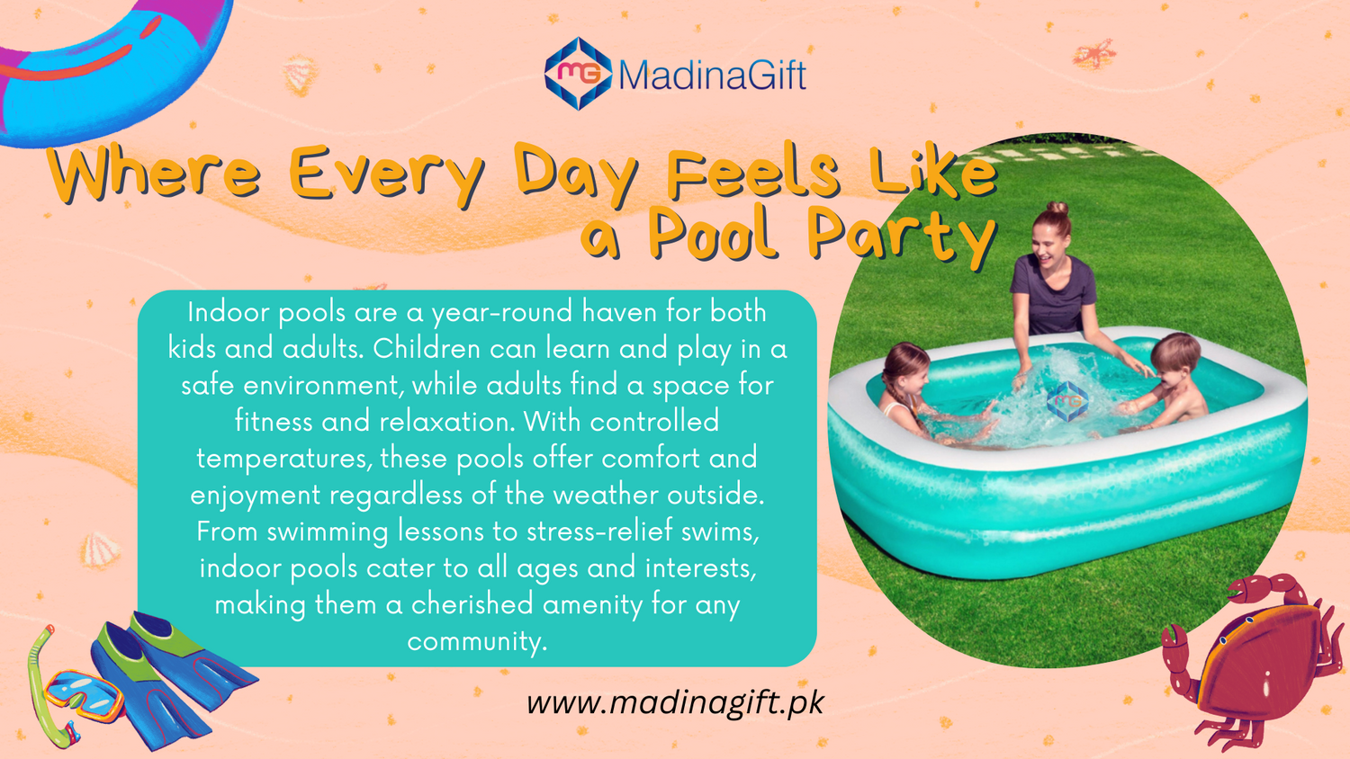 Summer Fun, Bestway, Intex Pools - Madina Gift