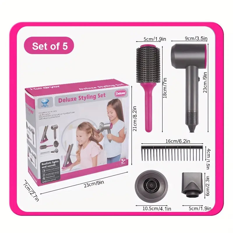 Deluxe Styling Set HYL1020 For Girls - Madina Gift