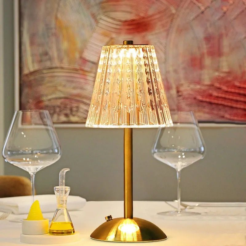 Crystal Diamond Touch Sensor Table Lamp
