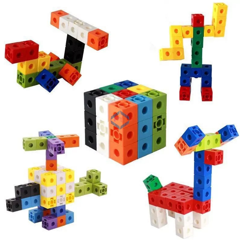 Interlocking Creative Building Blocks 100 Pcs - Madina Gift