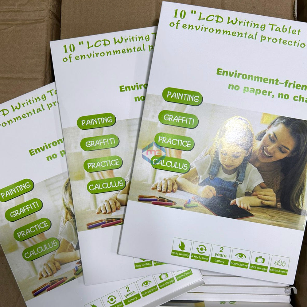 LCD Multicolor Writing Tablet 10 Inches - Madina Gift