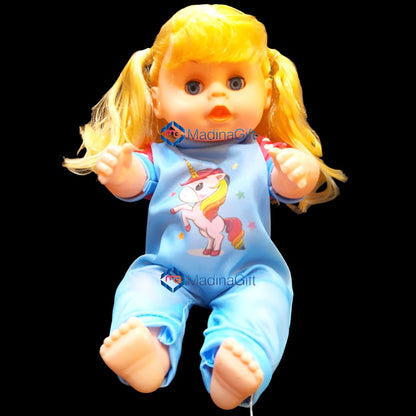 9912 Cute Baby Doll 12 Inches Madina Gift