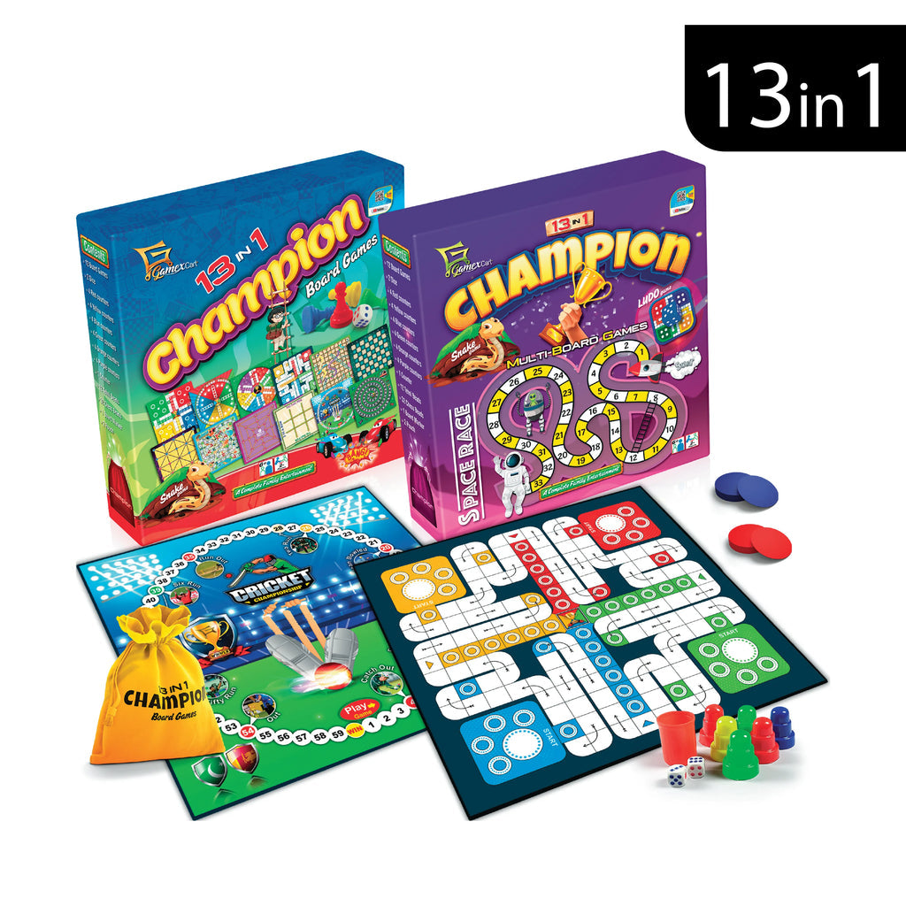 13-in-1 Wooden Board Premium Quality Games Set Online in Karachi Pakistan madinagift.pk