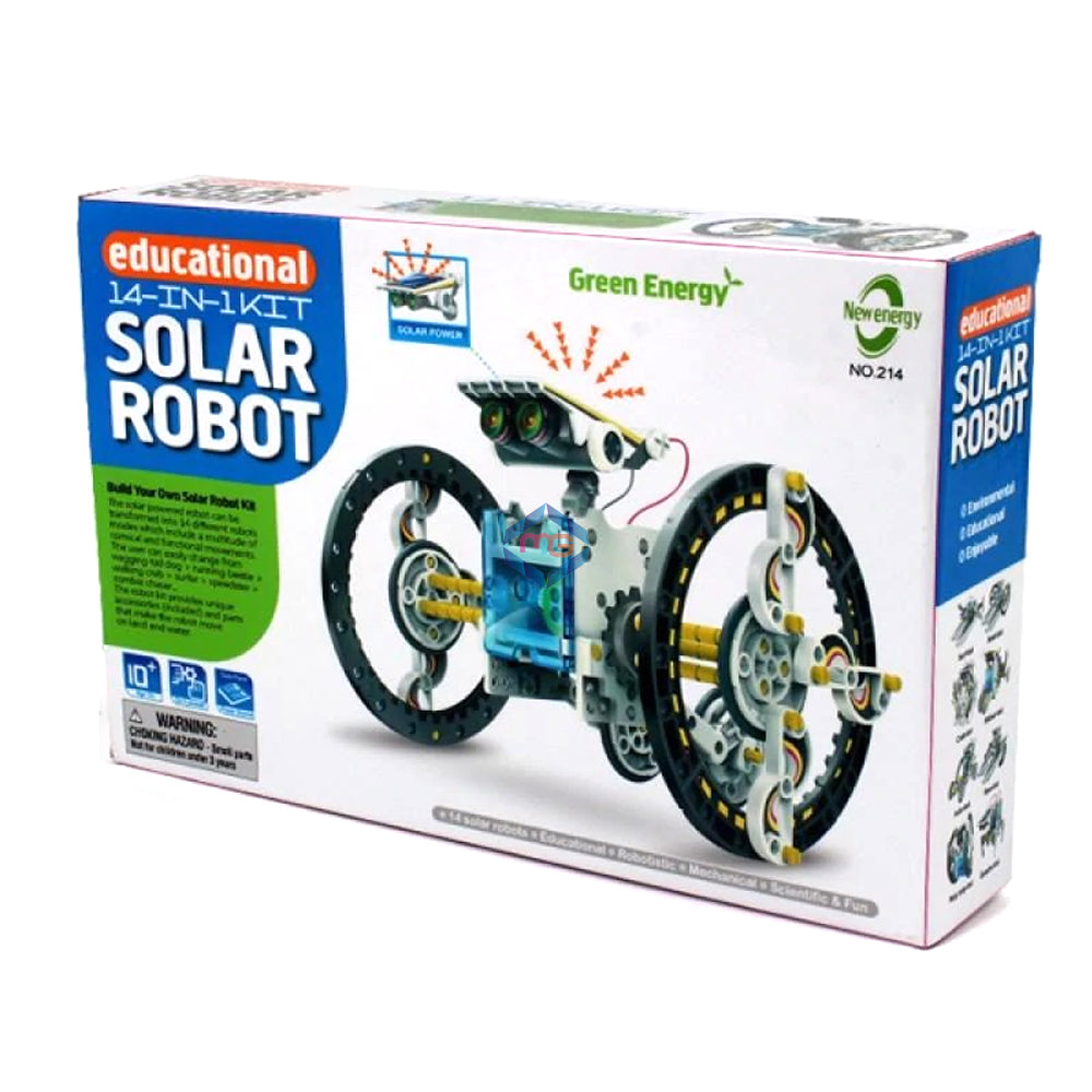 Solar Robot Logical Experiments 14 in 1 DIY Set