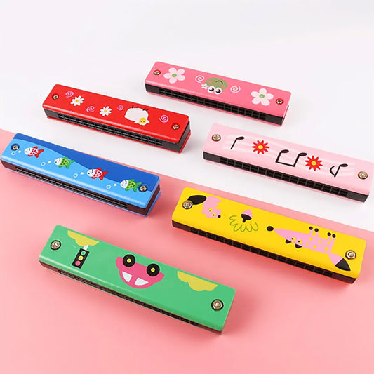 16 Holes Harmonica Toy For Kids Assorted Colors Madina Gift