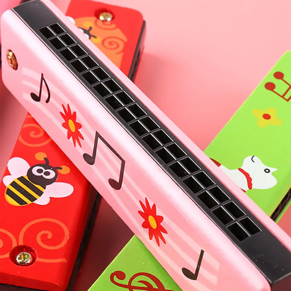 16 Holes Harmonica Toy For Kids Assorted Colors Madina Gift