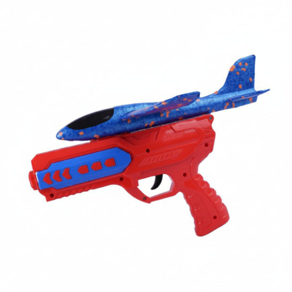 2-in-1 Airplane Launcher & Foam Dart Toy Set ZG270-539 with LED Lights Online in Pakistan Madina Gift