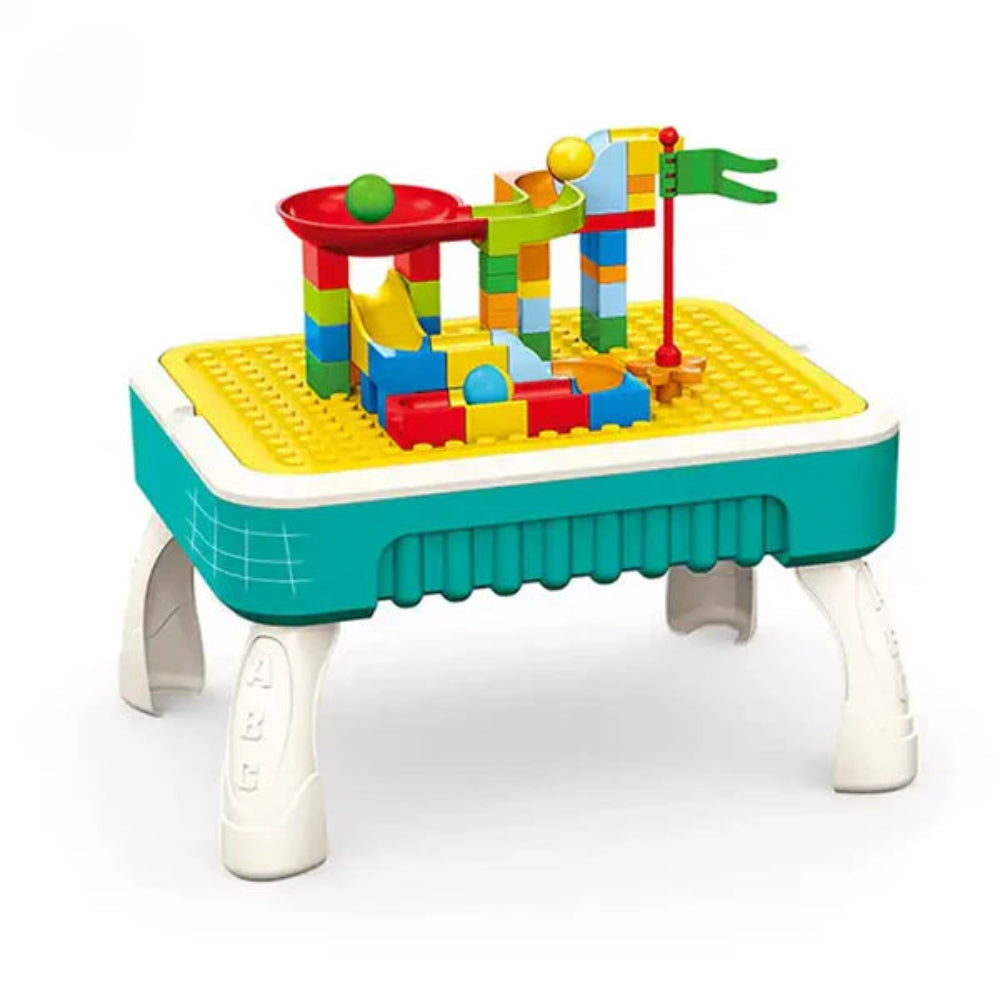2-in-1 Building Blocks Table & Drawing Board For Kids Online in Karachi Pakistan Madina Gift