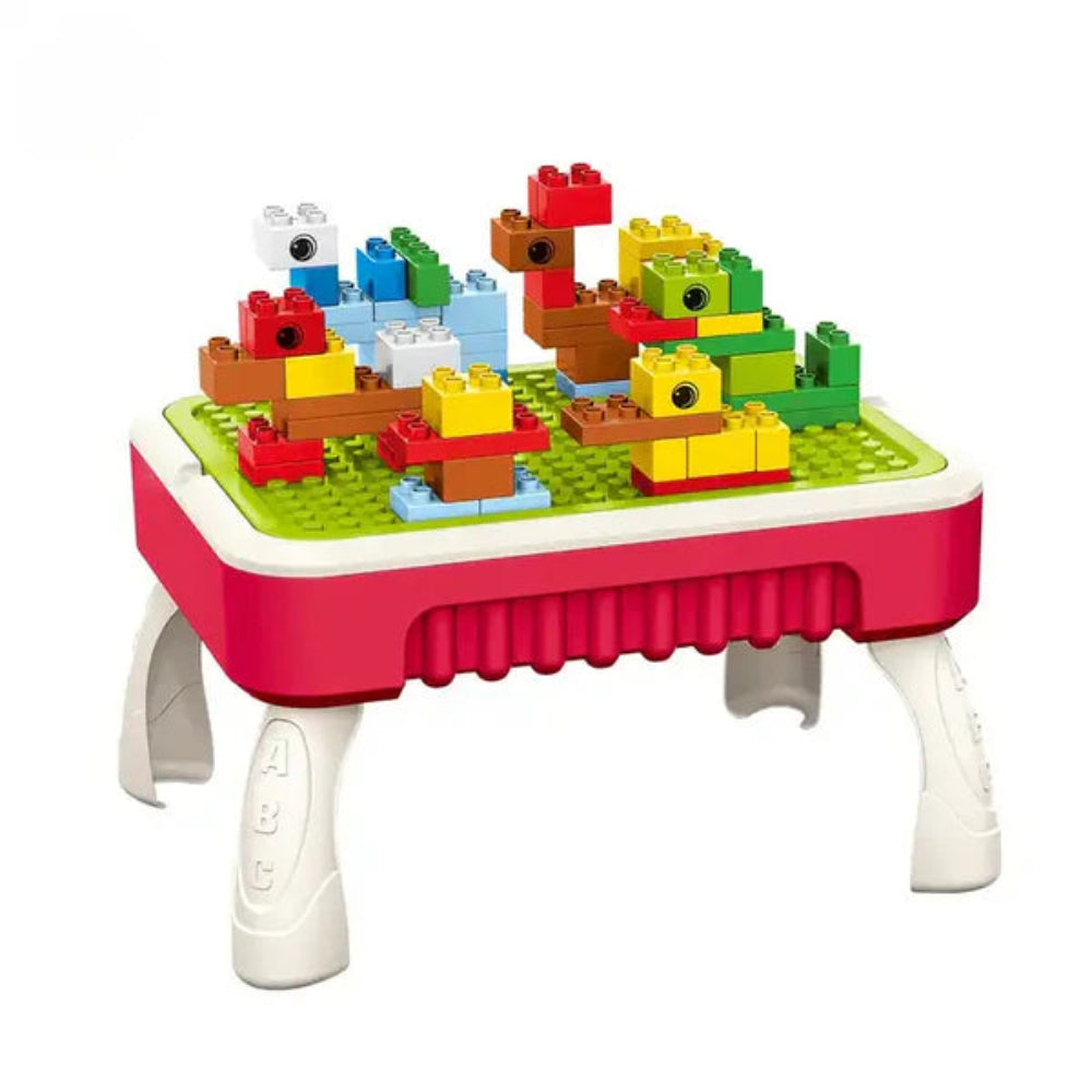 2-in-1 Building Blocks Table & Drawing Board For Kids Online in Karachi Pakistan Madina Gift