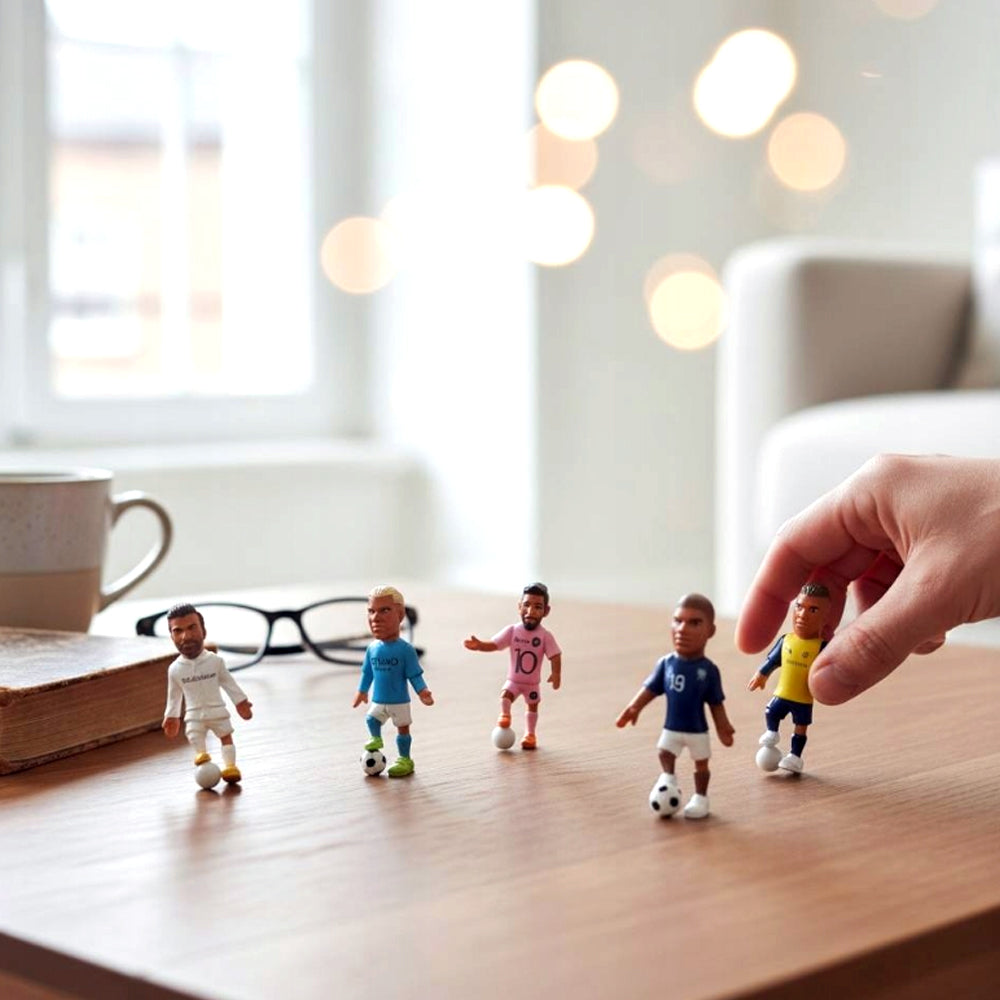 2026 World Cup Football Miniatures Pack of 6 Super Stars Online in Karachi Pakistan madinagift.pk