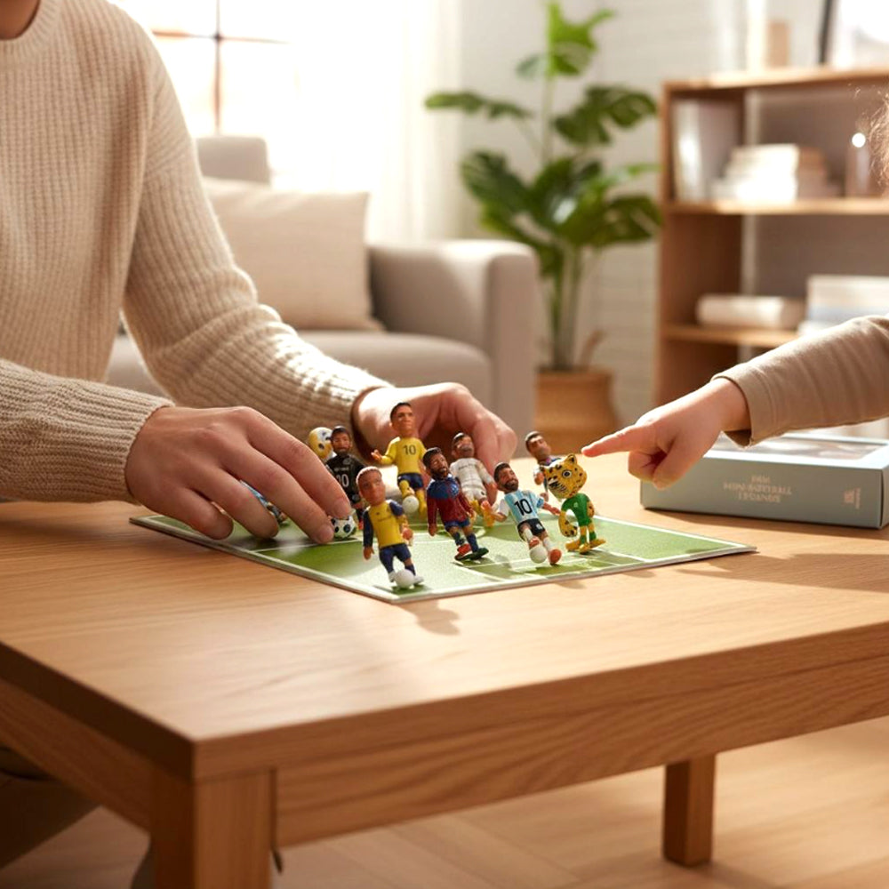 2026 World Cup Football Miniatures Pack of 6 Super Stars Online in Karachi Pakistan madinagift.pk
