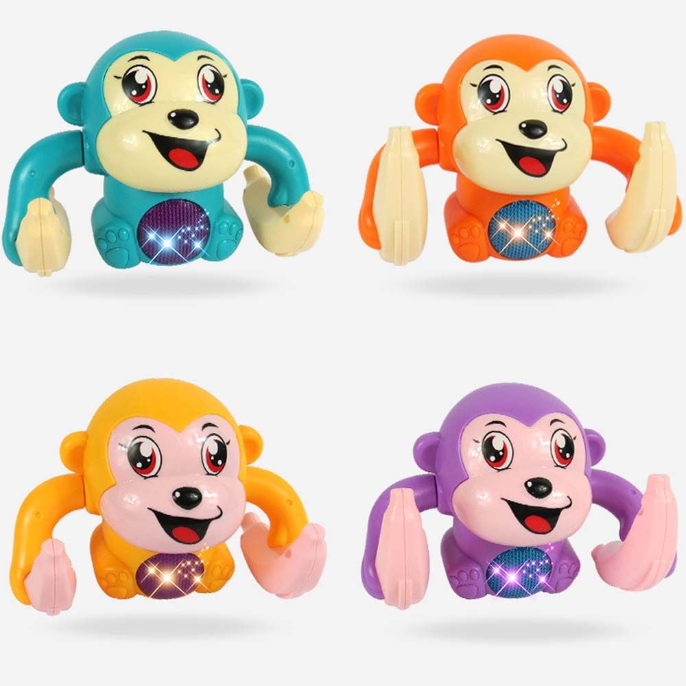 9910B Electric Arm Spinning & Dancing Monkey Toy - Madina Gift