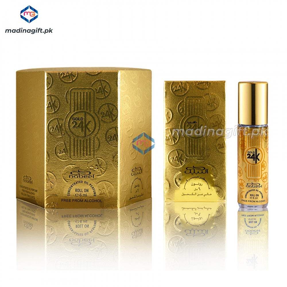 24K Gold Attar by Nabeel 6 ML