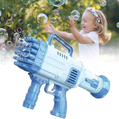 25 Holes Electric Gatling Bubble Gun S3001-1 - Madina Gift