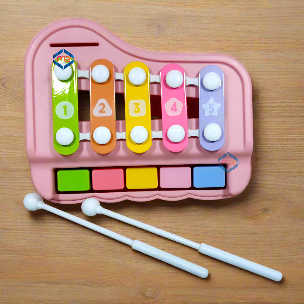 2 in 1 Music Piano Xylophone S210-31 Madina Gift