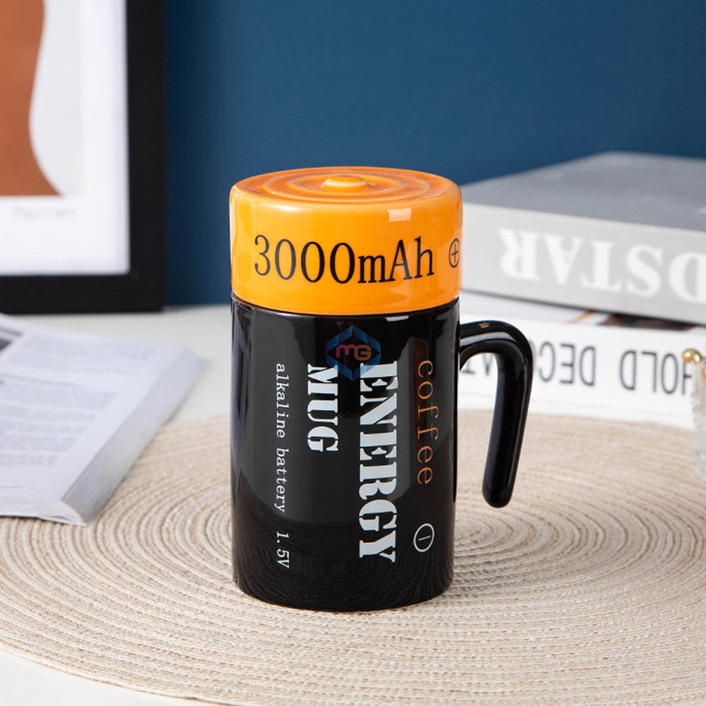3000 mAh Energy Ceramic Mug - Madina Gift
