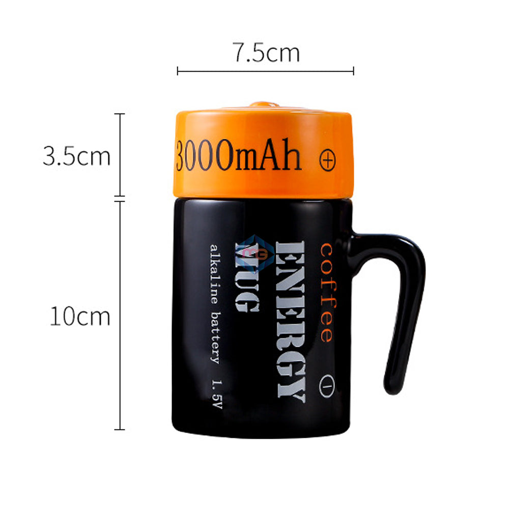 3000 mAh Energy Ceramic Mug - Madina Gift