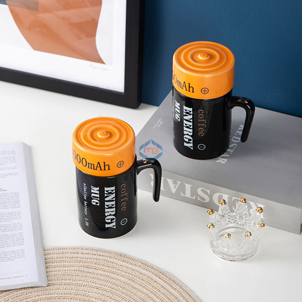 3000 mAh Energy Ceramic Mug - Madina Gift