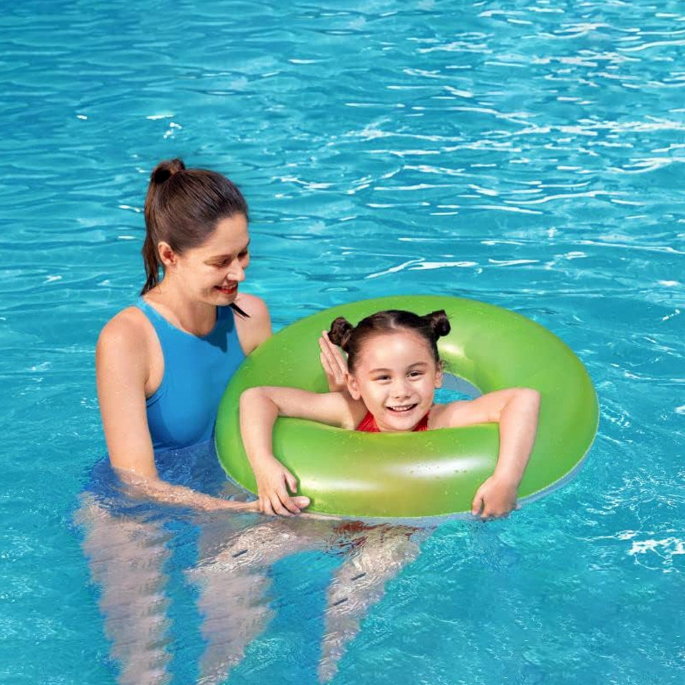 Bestway Frosted Neon Swim Ring - 76 CM 36024. Madina Gift - www.madinagift.pk