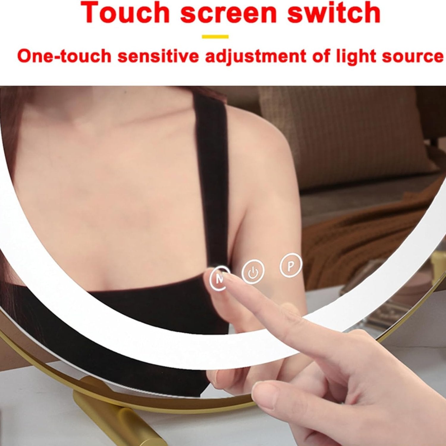 360° Rotating Dressing Table Vanity Mirror - Madina Gift