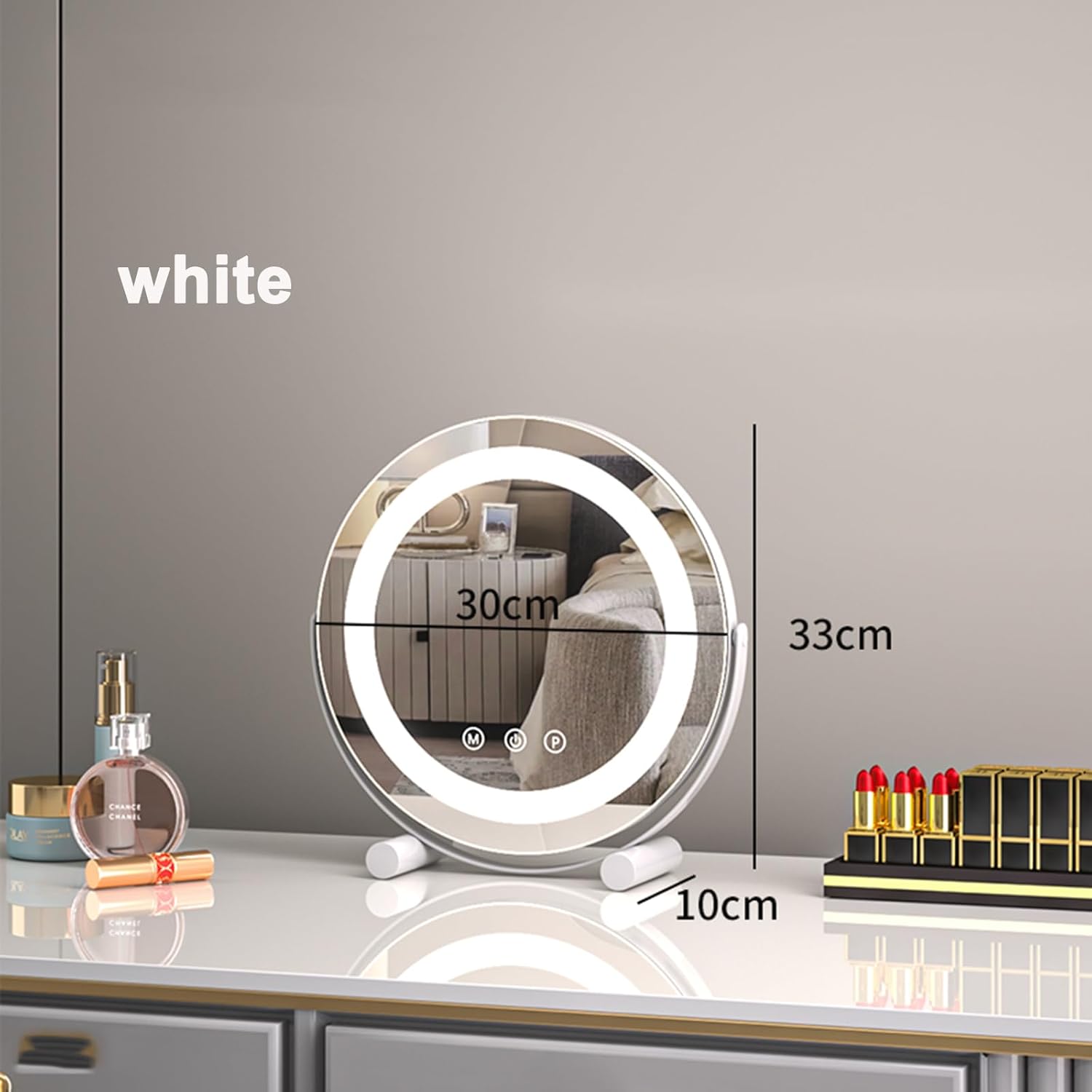 360° Rotating Dressing Table Vanity Mirror - Madina Gift