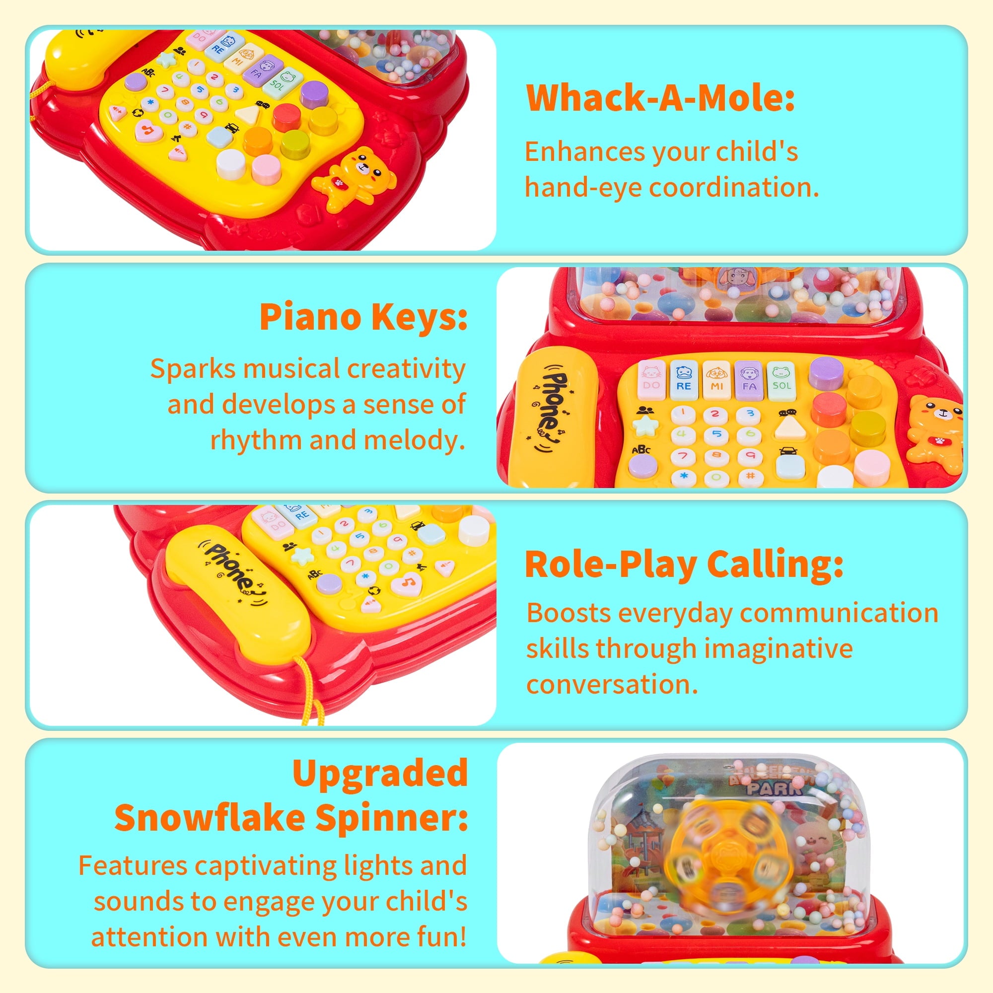 Multifunctional Telephone Piano