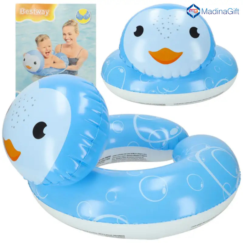 Bestway Penguin Inflatable Swimming Ring 36405 Madina Gift