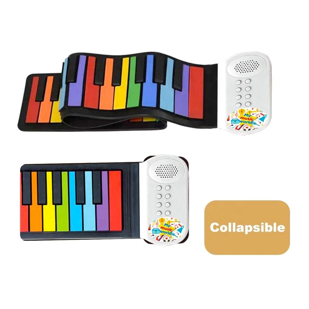 37 Key Roll Up Portable Piano MY025-AM Online in Pakistan For Kids Madina Gift