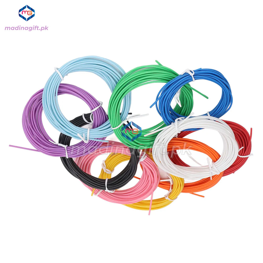 3D Printing Pen Refills Filament Threads Plastic Set of 10 Colors 66-50