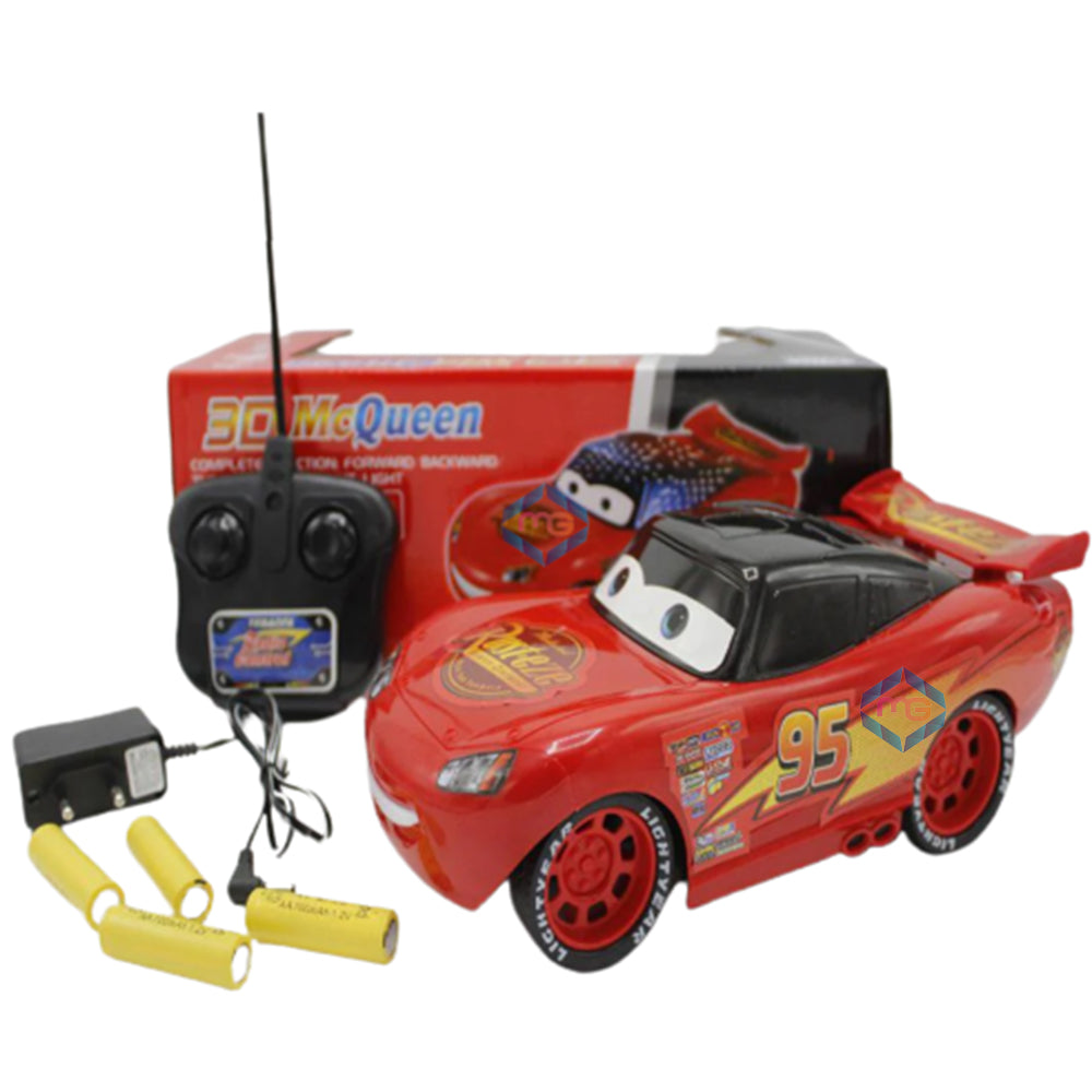 3D McQueen Remote Control Car For Kids Madina Gift