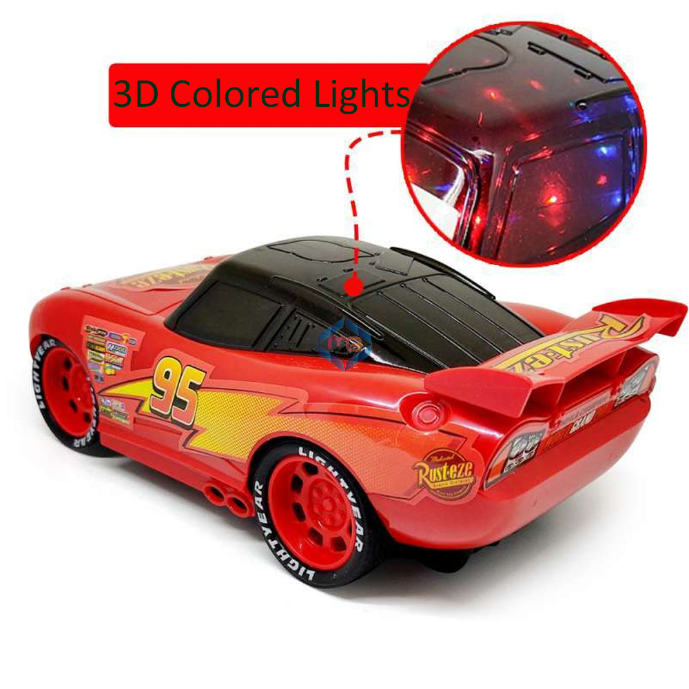 3D McQueen Remote Control Car For Kids Madina Gift