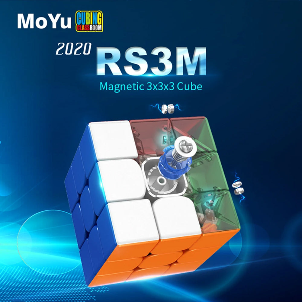 Moyu RS3M 2020 3x3x3 Magnetic Cube Online in Karachi Pakistan Madina Gift