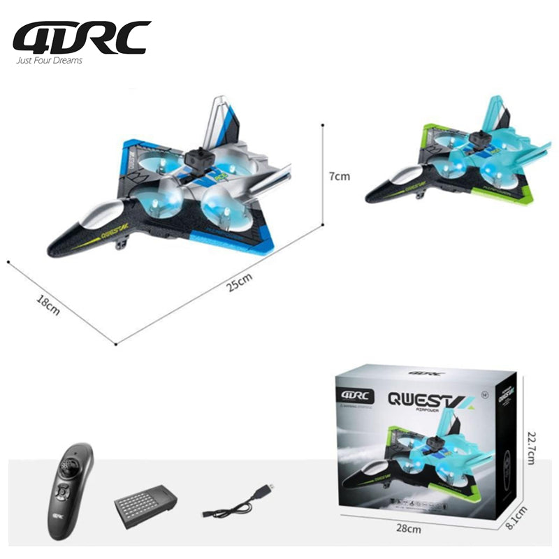 4DRC Remote Control Airplane with Obstacle Avoidance 4D-V31 Online in Karachi Pakistan Madina Gift
