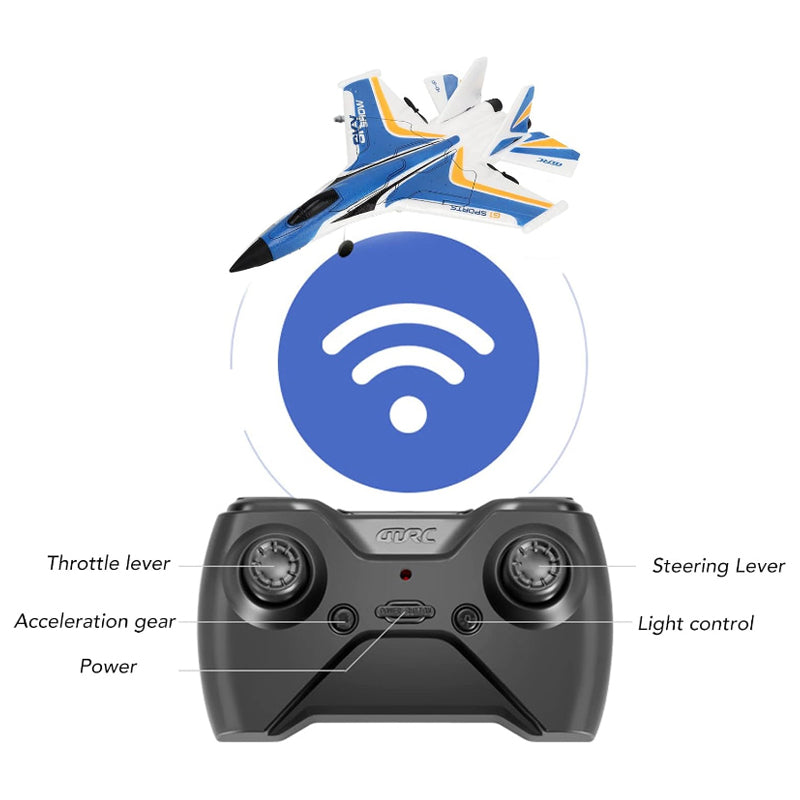 4DRC Sky Show Glider Stunt Fighter Plane 4D-G1 Online in Karachi Pakistan Madina Gift