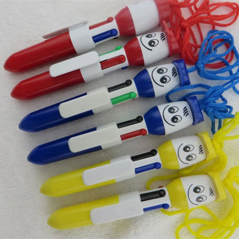 4 IN 1 SMILEY FACE COWBOY Hanging Charm Multi Pens For Kids Online in Karachi Pakistan Madina Gift