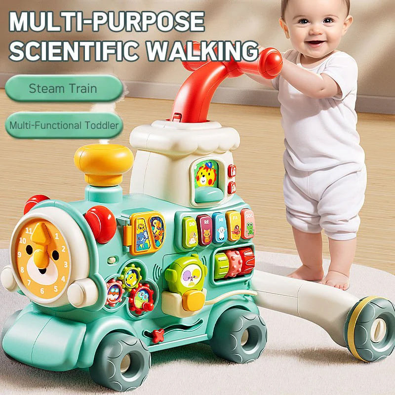 Multifunctional 5-in1- Baby Activity Walker Train 6064 Madina Gift