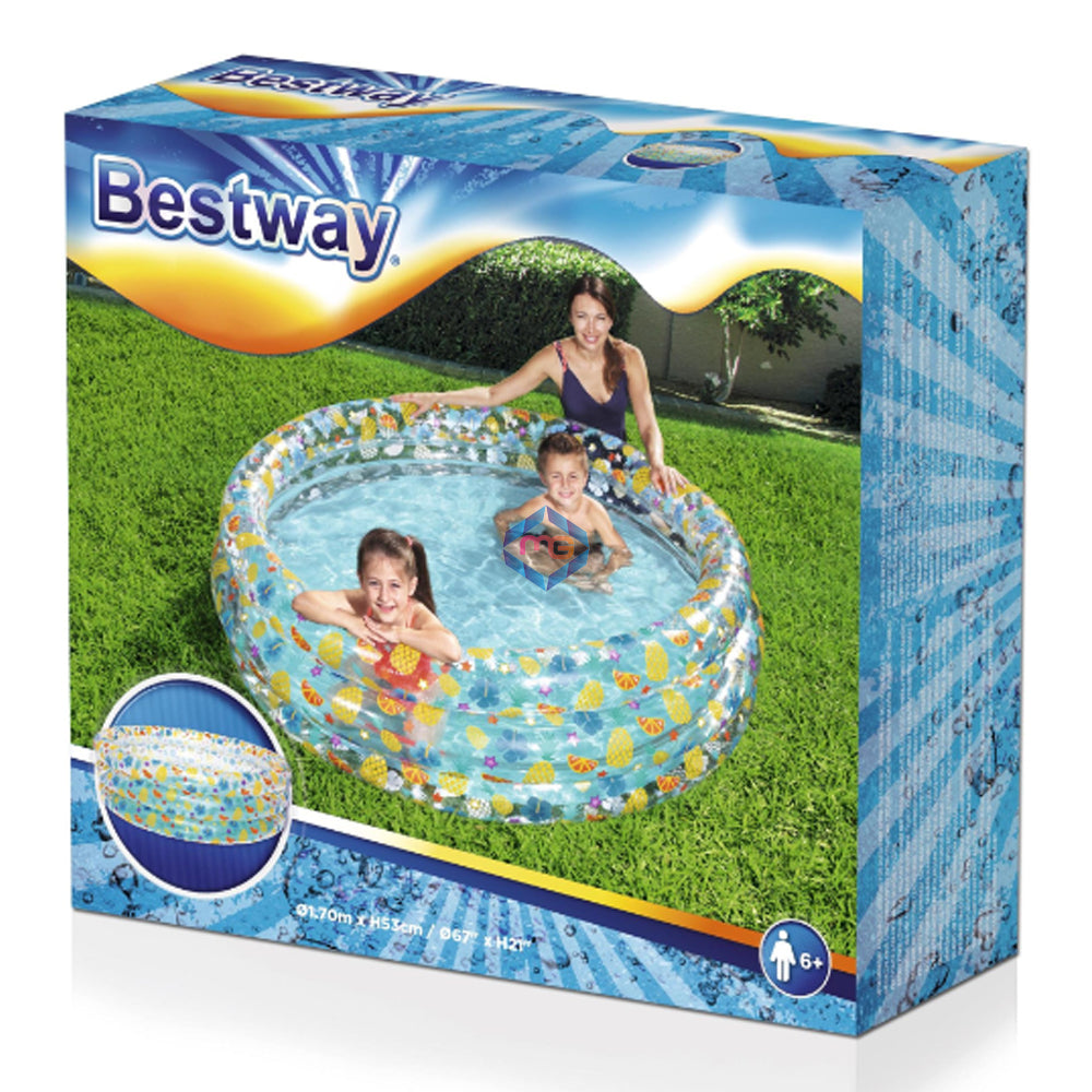 Bestway Transparent Fruit Pool - 51048 Madina Gift