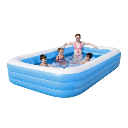 Bestway Deluxe Rectangular Family Pool - 54009 - Madina Gift