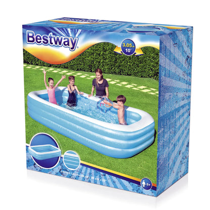 Bestway Deluxe Rectangular Family Pool - 54009 - Madina Gift