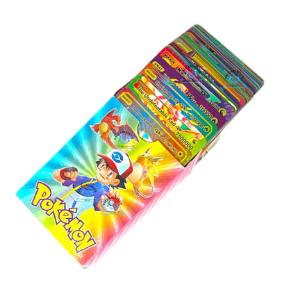 55 Pcs Pokemon Collectible Multicolor Foil Cards Madina Gift