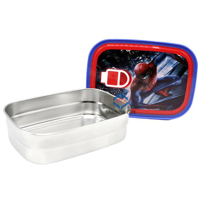 SP5611 Spider Man Stainless Steel Air-Tight Imported Lunch Box